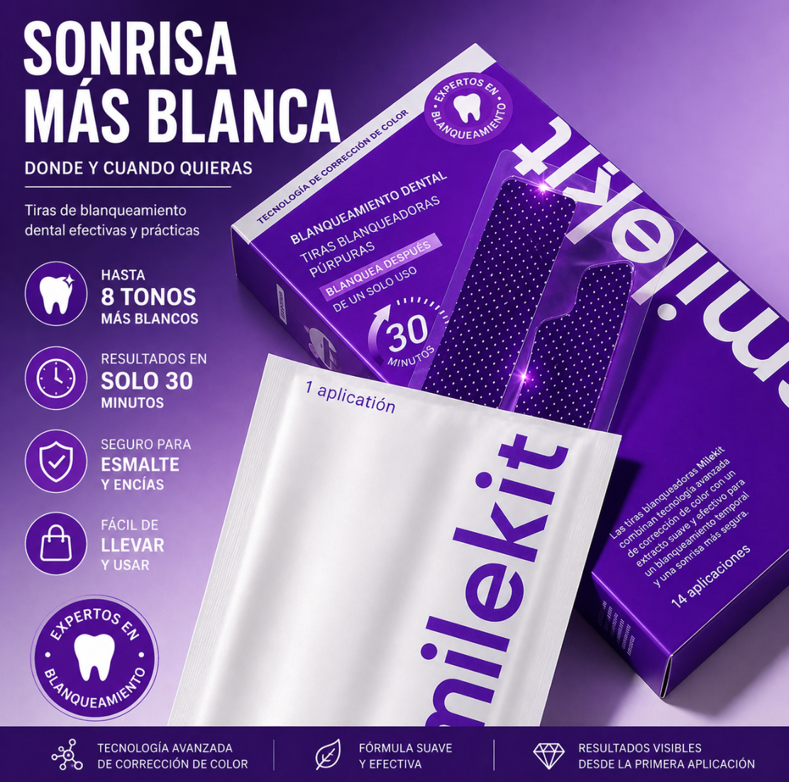 Smile Pro – Blanqueamiento Instantáneo